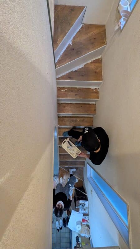 階段リノベーション工事